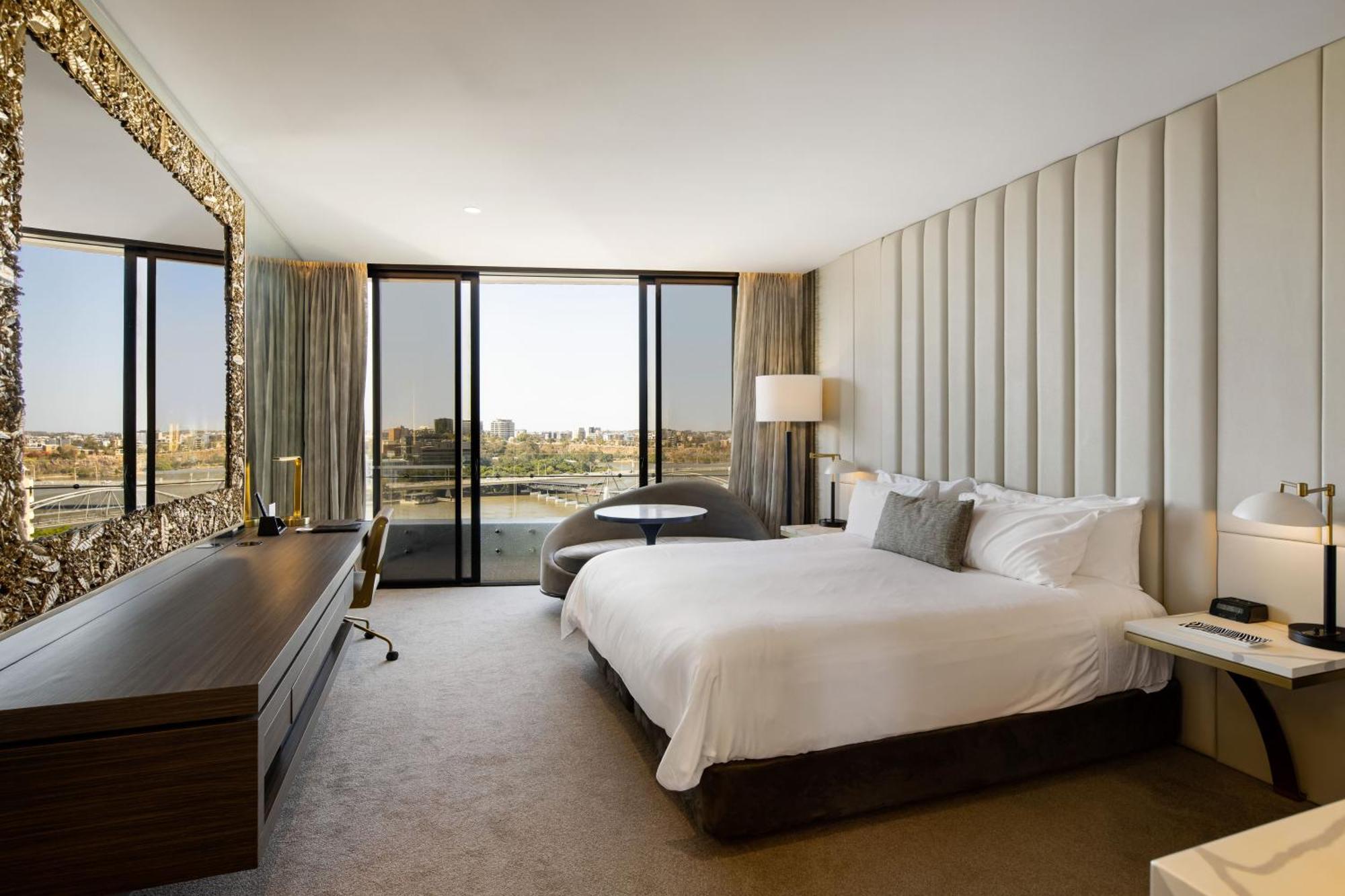 Emporium Hotel South Bank Brisbane Luaran gambar A guest room at the Westin